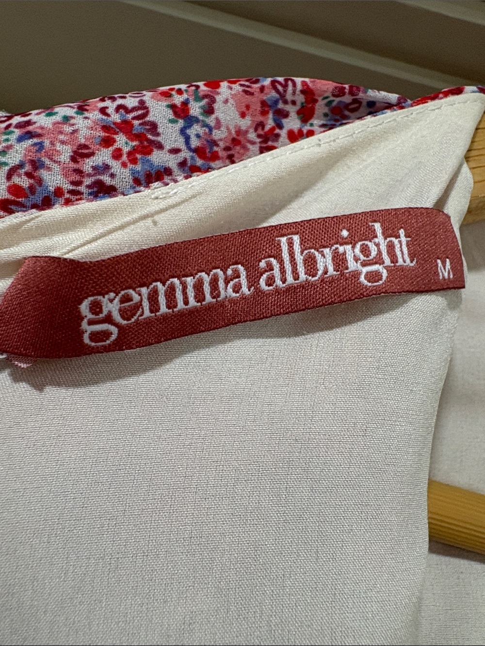 Gemma Allright Floral Farmhouse Ruffle Maxi Dress, Size M - Picture 10 of 12